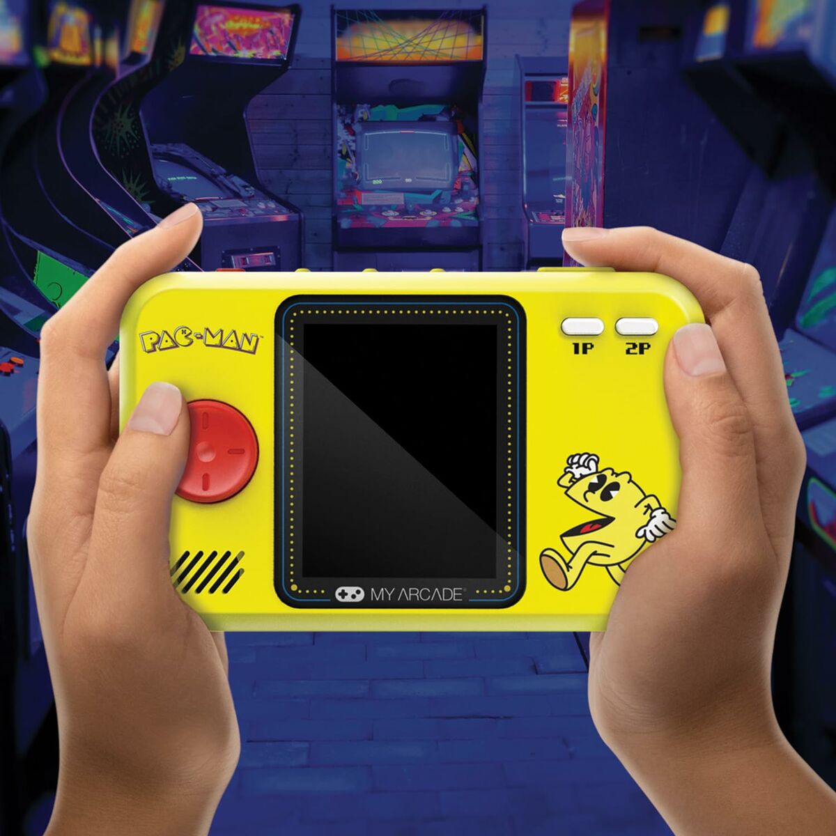 Console Portatile My Arcade Pocket Player Pro - PaC-Man Retro Games Giallo