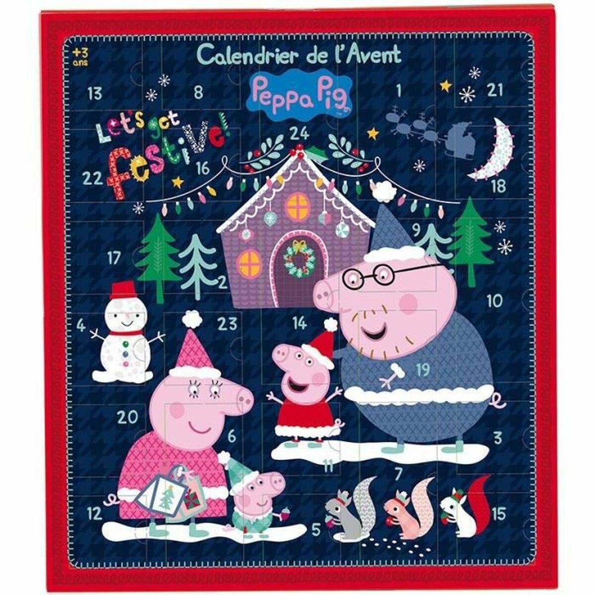 Calendario Dell'avvento Jemini Pepa Pig
