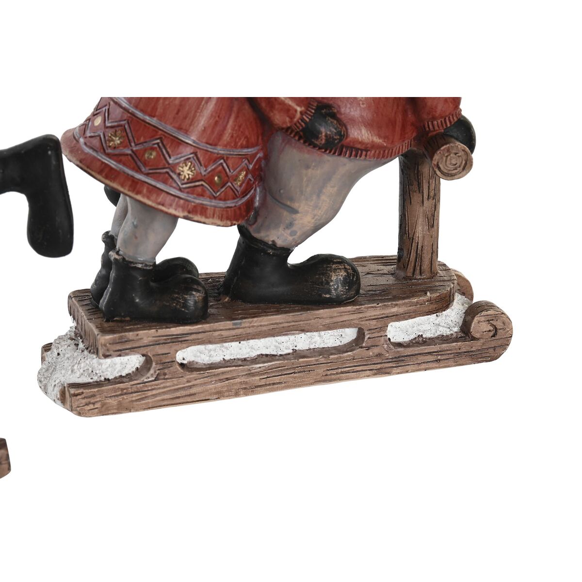 Decorazione Natalizia DKD Home Decor Resina Renna (13 x 6 x 18 cm) (4 Unità)