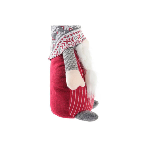 Decorazione Natalizia DKD Home Decor Gnomo Poliestere (24 x 14 x 58 cm) (2 Unità)