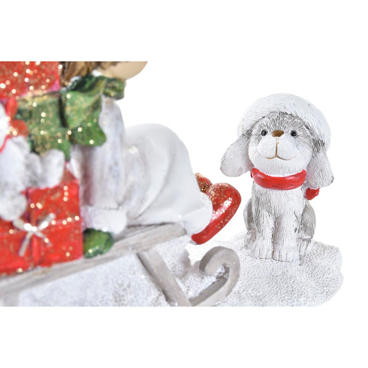Decorazione Natalizia DKD Home Decor Resina (14,5 x 7 x 12,5 cm) (2 Unità)