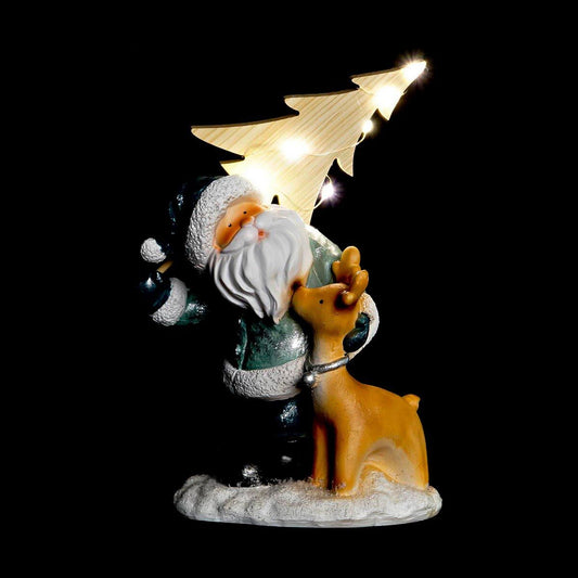 Decorazione Natalizia DKD Home Decor Resina (18 x 11 x 23,5 cm) (3 Unità)