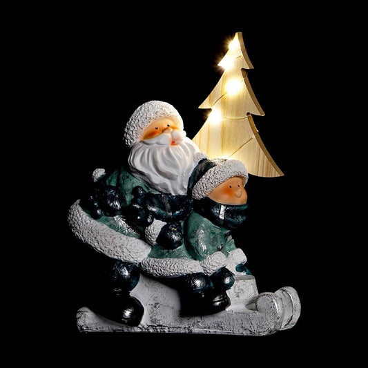 Decorazione Natalizia DKD Home Decor Resina (20 x 9 x 22 cm) (3 Unità)