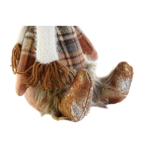 Decorazione Natalizia DKD Home Decor Marrone Renna 13 x 12 x 25 cm (2 Unità)