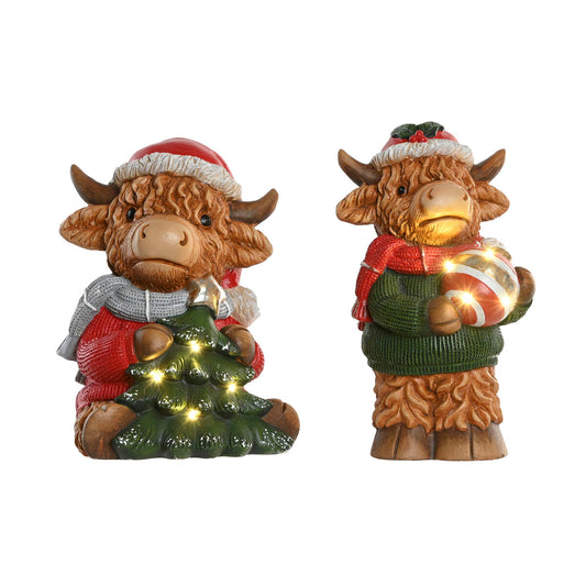 Decorazione Natalizia Home ESPRIT Multicolore 22,5 X 19 X 38 CM (2 Unità)