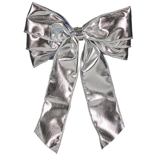 Lacci Krist+ Argentato 30 x 4 x 20 cm 21 x 45 x 4 cm Decorazione Natalizia (12 Unità)