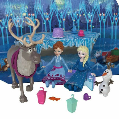 Calendario Dell'avvento Frozen Hwx20 Plastica