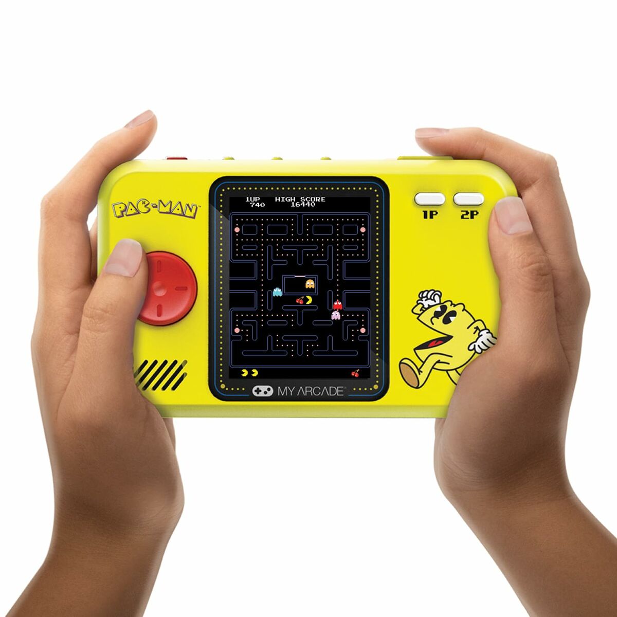 Console Portatile My Arcade Pocket Player Pro - PaC-Man Retro Games Giallo
