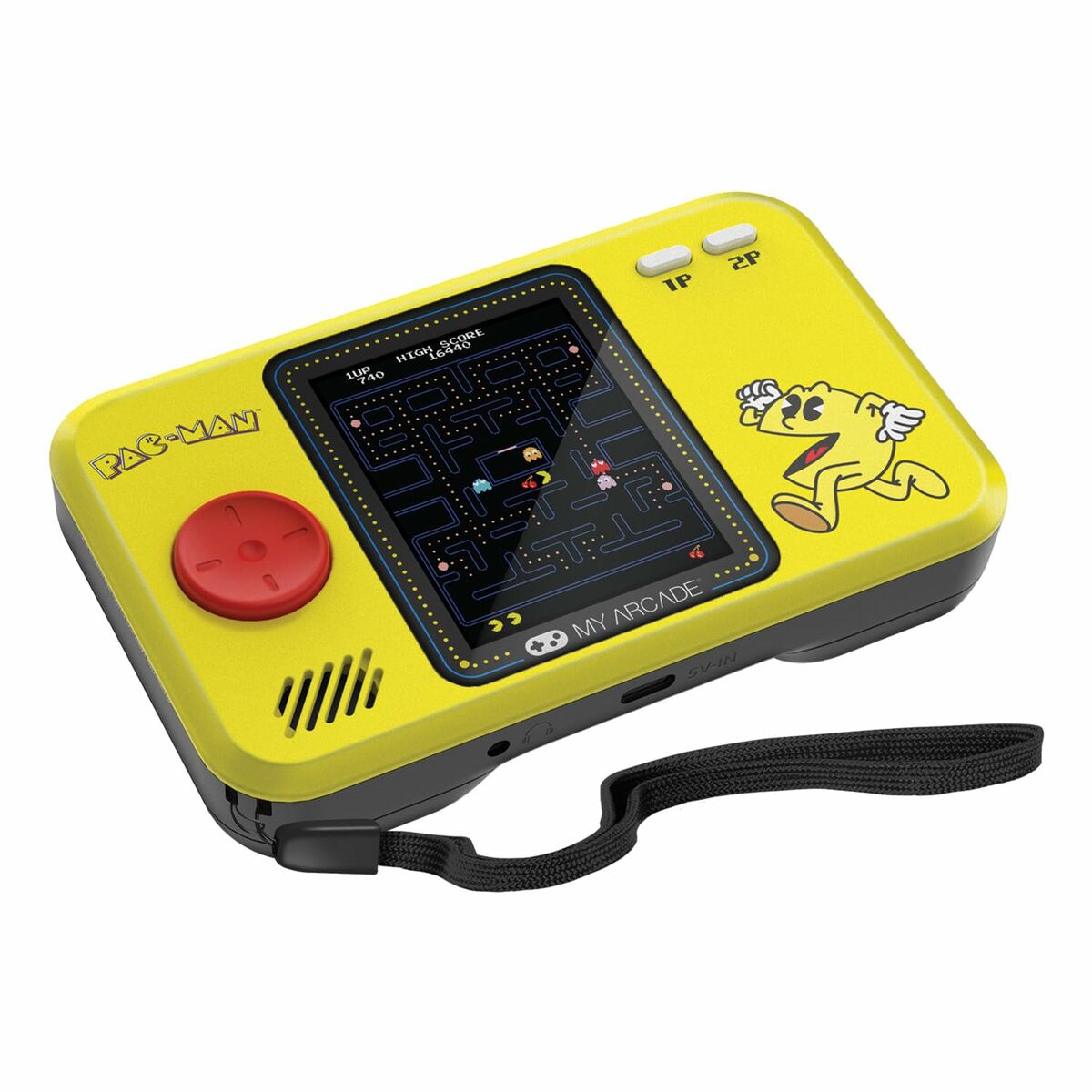 Console Portatile My Arcade Pocket Player Pro - PaC-Man Retro Games Giallo