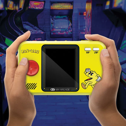 Console Portatile My Arcade Pocket Player Pro - PaC-Man Retro Games Giallo