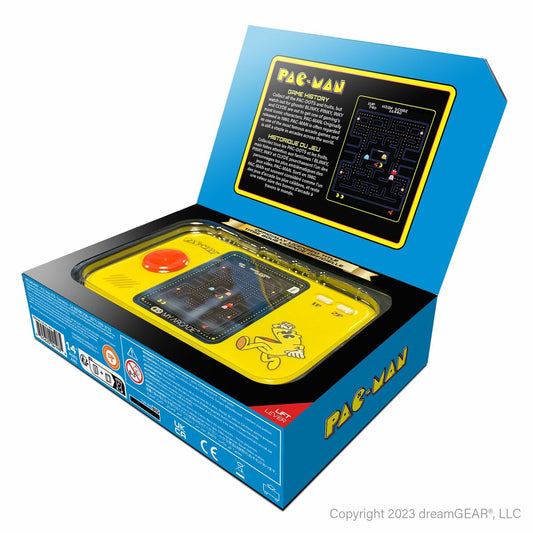 Console Portatile My Arcade Pocket Player Pro - PaC-Man Retro Games Giallo