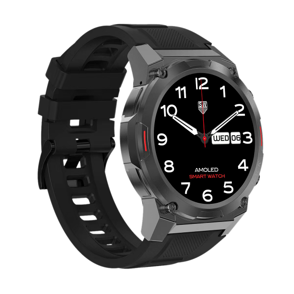 Smartwatch Fw63 Cobalt Pro Display 1.43" Amoled 51 Mm Digitale Touch Screen Colore Nero