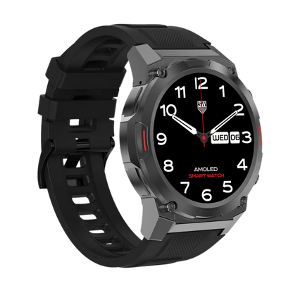 Smartwatch Fw63 Cobalt Pro Display 1.43" Amoled 51 Mm Digitale Touch Screen Colore Nero
