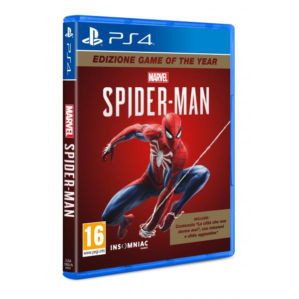 Videogioco Playstation 9958505 Playstation 4 Marvel Spider Man Goty ed