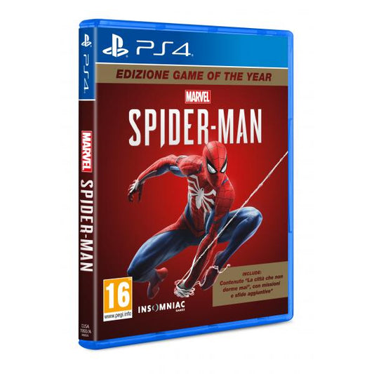Videogioco Playstation 9958505 Playstation 4 Marvel Spider Man Goty ed