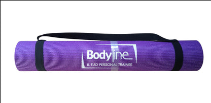 Materassino allenamento fitness yoga pilates con gancio a tracolla - ginnastica a casa