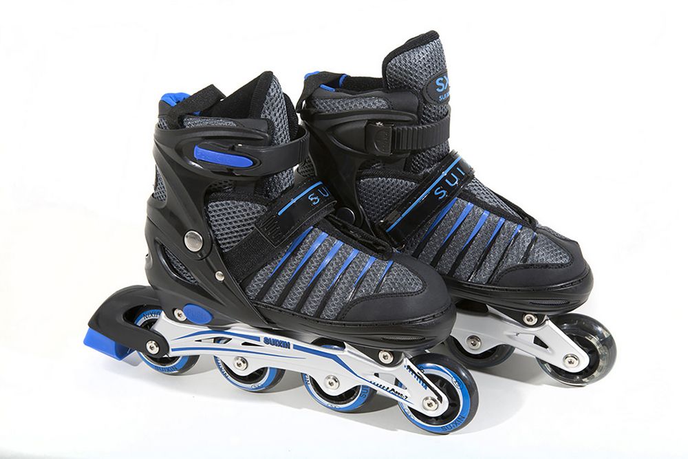 Pattini in linea allungabili per adulto taglia S misure 34/37