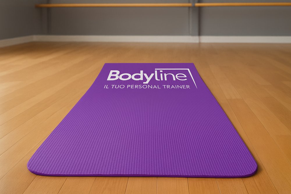 Materassino allenamento fitness yoga pilates con gancio a tracolla - ginnastica a casa