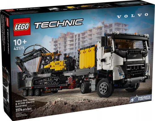 Lego 42175 - Volvo Fmx Truck & Ec230 Electric Excavator