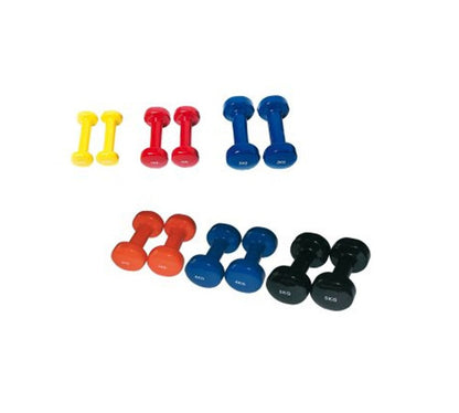 Manubrio palestra in ghisa 2 kg (2 pezzi)