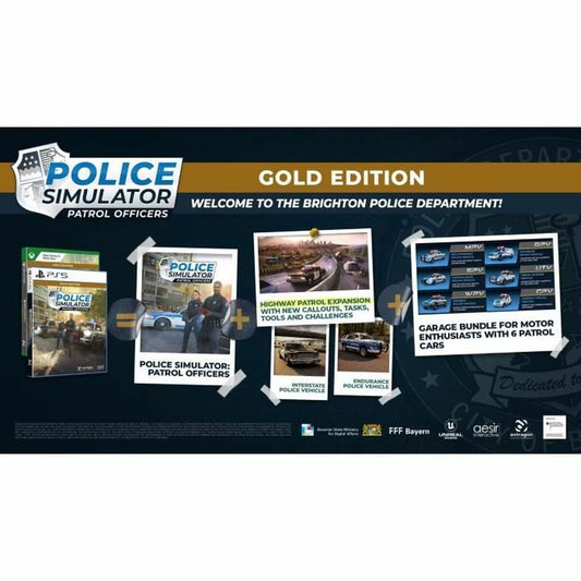 Videogioco Playstation 5 Microids Police Simulator: Patrol Officers - Gold Edition