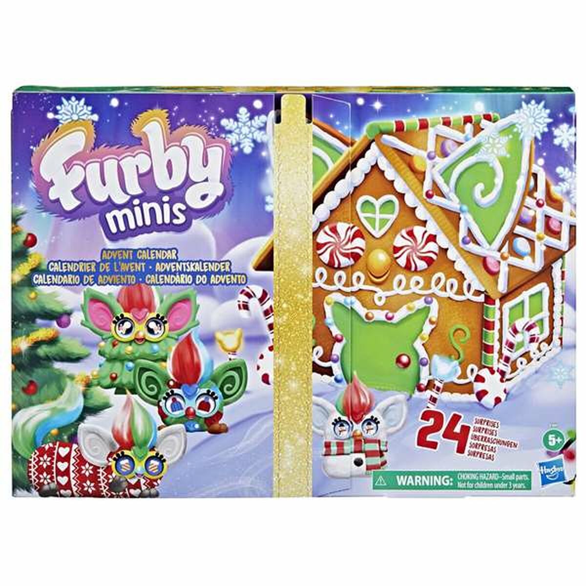 Calendario Dell'avvento Furby Minis Poliestere Abs Poe Multicolore