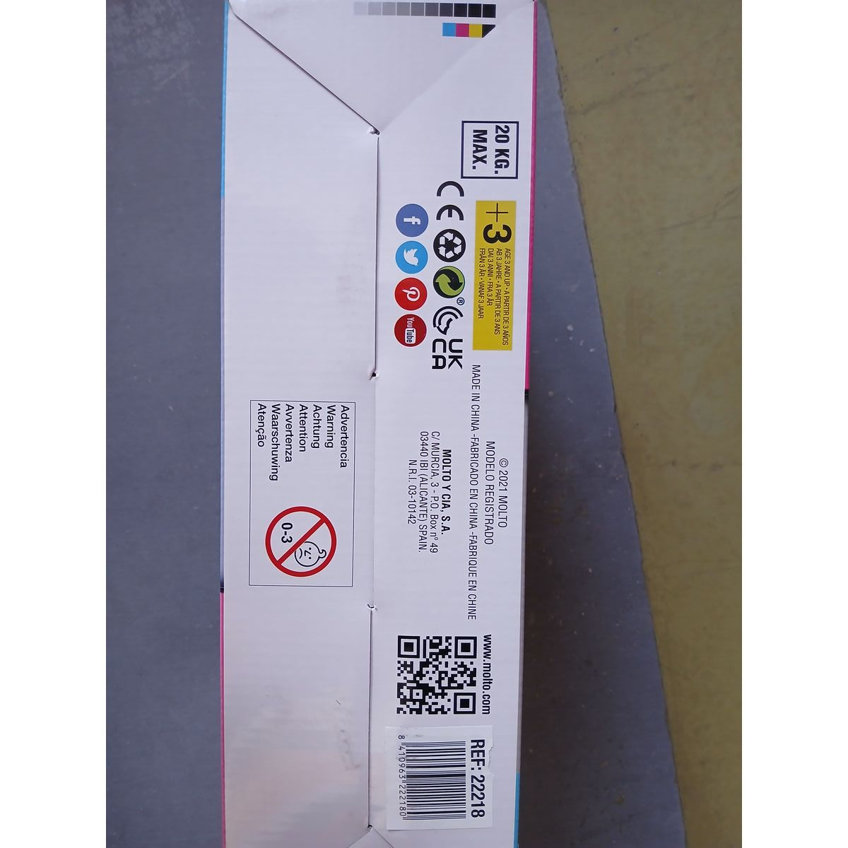 Pattini Moltó 31-34 Rosa Estensibile