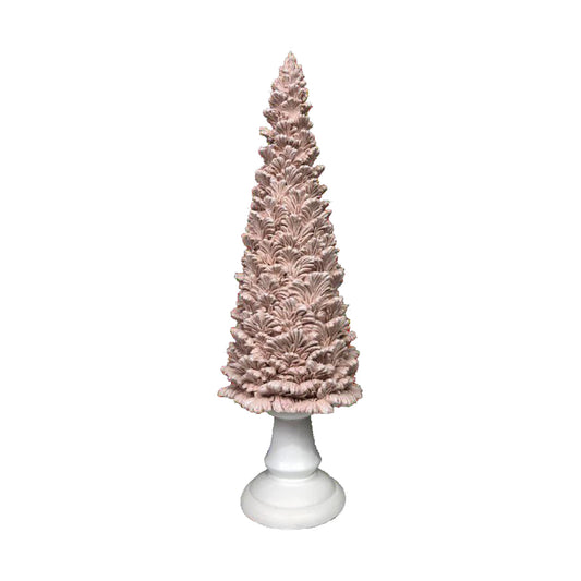 Decorazione Natalizia DKD Home Decor Albero Resina (10,5 x 10,5 x 32 cm) (2 Unità)