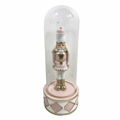 Decorazione Natalizia DKD Home Decor Cristallo Resina Schiaccianoci (10 x 10 x 26 cm) (2 Unità)