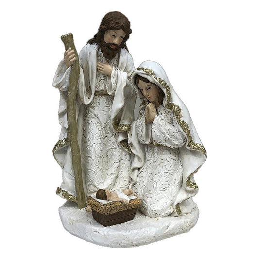 Presepe di Natale DKD Home Decor Resina (2 Unità) (12 x 10 x 19 cm)