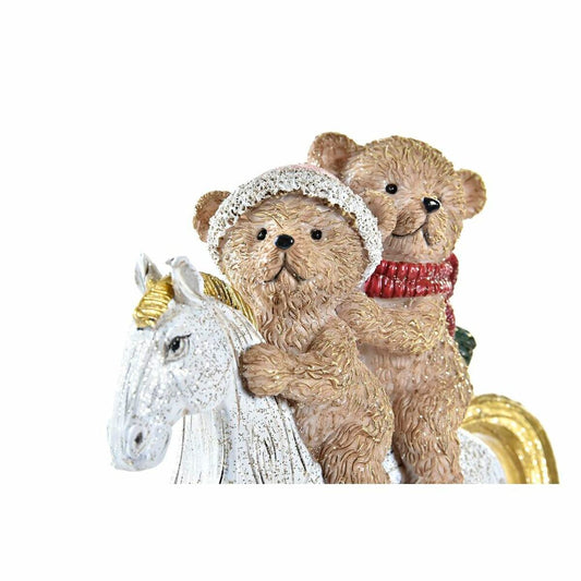 Decorazione Natalizia DKD Home Decor Resina (14 x 4,5 x 15 cm) (2 Unità)