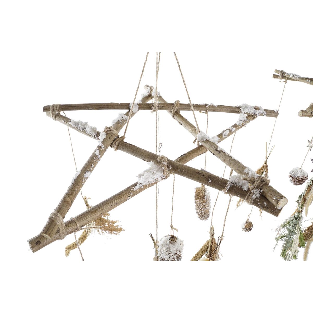 Decorazione Natalizia DKD Home Decor Legno (2 Unità) (41 x 41 x 40 cm)