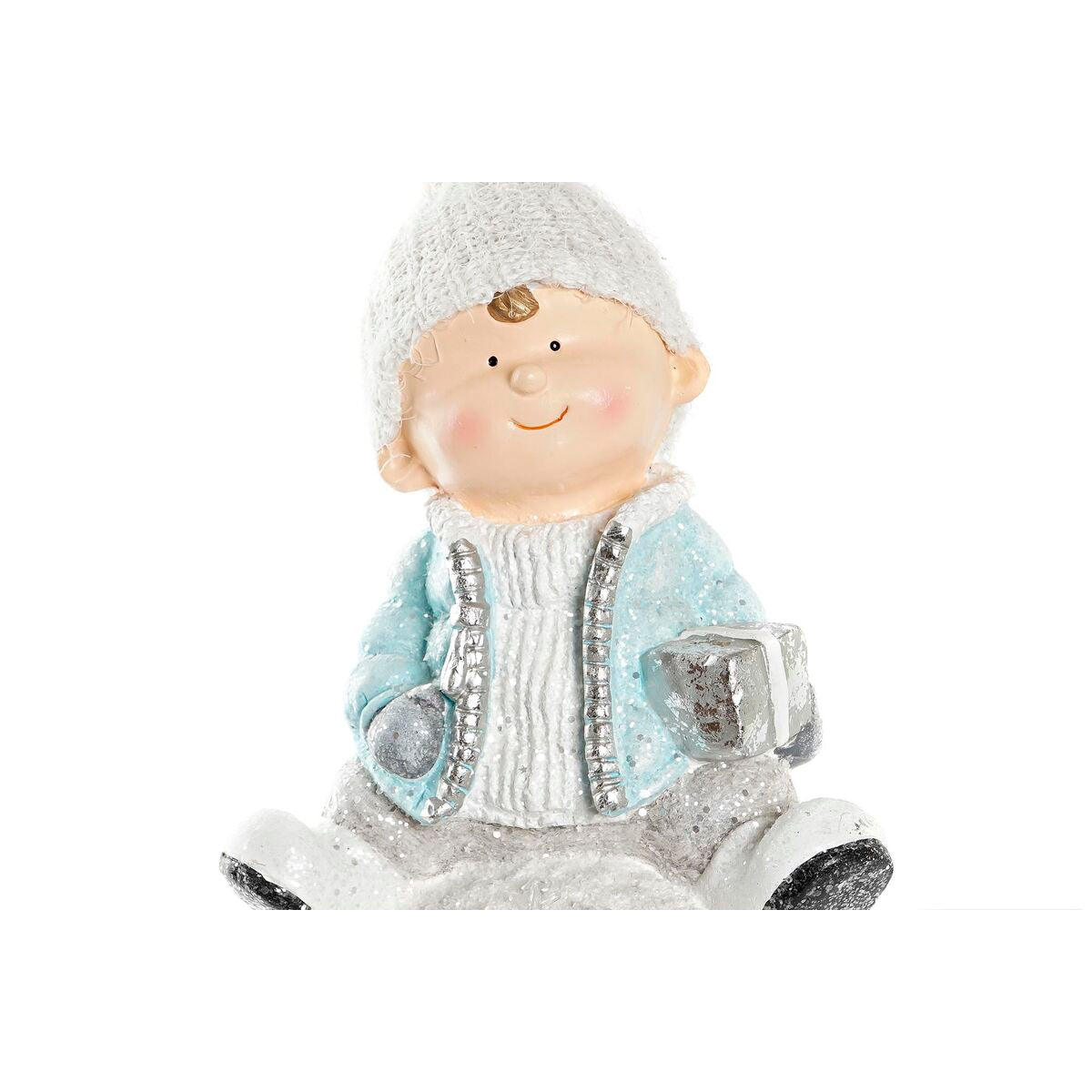 Decorazione Natalizia DKD Home Decor Bambini Magnesio (21,5 x 20 x 39 cm) (2 Unità)
