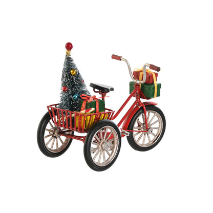 Decorazione Natalizia DKD Home Decor Rosso Blu cielo 16 x 8 x 12,5 cm (2 Unità)