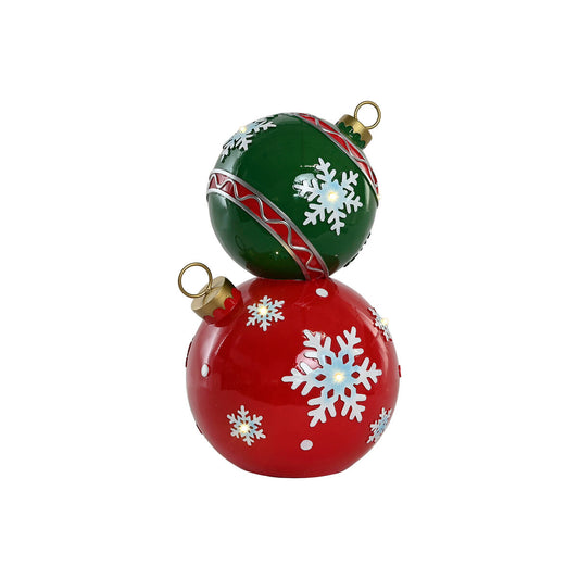 Decorazione Natalizia Home ESPRIT Rosso Verde