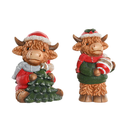 Decorazione Natalizia Home ESPRIT Multicolore 22,5 X 19 X 38 CM (2 Unità)