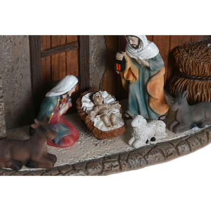 Presepe di Natale Home ESPRIT Multicolore Resina