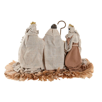Presepe di Natale Home ESPRIT Marrone Beige Resina 40 X 24 X 23,5 CM