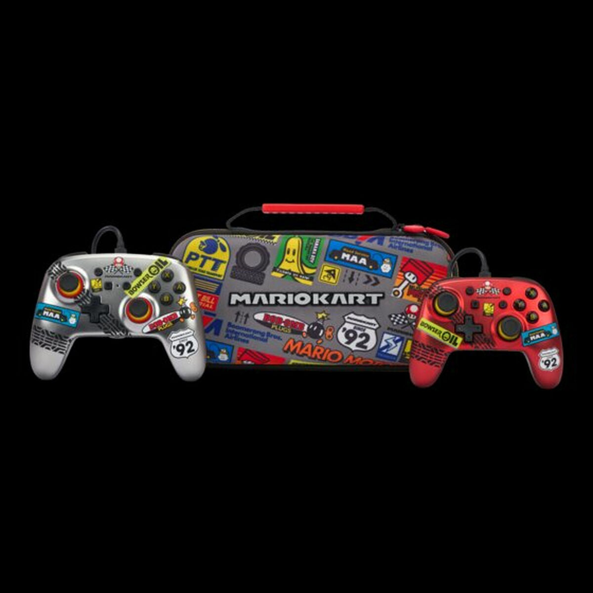 Confezione Per Nintendo Switch Powera Nscs0126-01 Multicolore