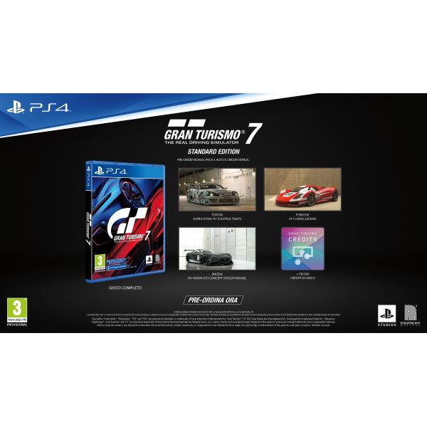 Videogame Gran Turismo 7 Gt7 Standard Edition - Playstation 4 - Sportivo - Pegi 3