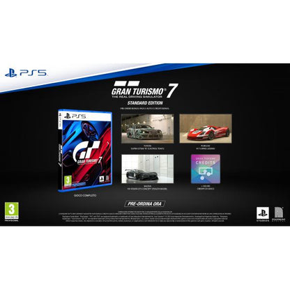 Videogame Gran Turismo 7 Gt7 Standard Edition - Playstation 5 - Sportivo - Pegi 3