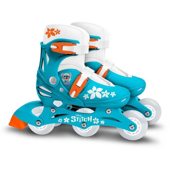 Pattini in linea 2 in 1 - DISNEY - STITCH - 3 ruote - Taglia 27-30