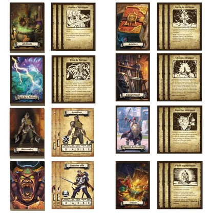 HeroQuest, pacchetto missioni Terror Moon, sistema di gioco HeroQuest richiesto, giochi di ruolo da 2 a 5 giocatori, dai 14 anni