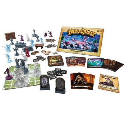HeroQuest, pacchetto missioni Terror Moon, sistema di gioco HeroQuest richiesto, giochi di ruolo da 2 a 5 giocatori, dai 14 anni