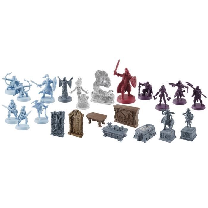 HeroQuest, pacchetto missioni Terror Moon, sistema di gioco HeroQuest richiesto, giochi di ruolo da 2 a 5 giocatori, dai 14 anni