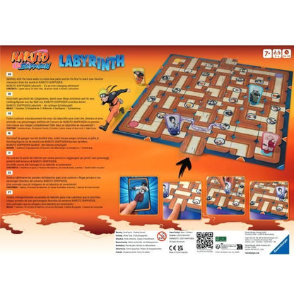 Naruto Labyrinth - giochi da tavolo - Naruto Shippuden - 7 anni - Ravensburger