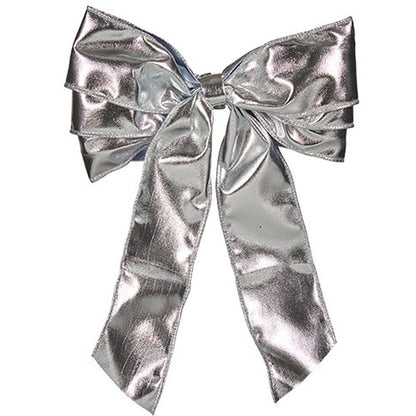 Lacci Krist+ Argentato 30 x 4 x 20 cm 21 x 45 x 4 cm Decorazione Natalizia (12 Unità)