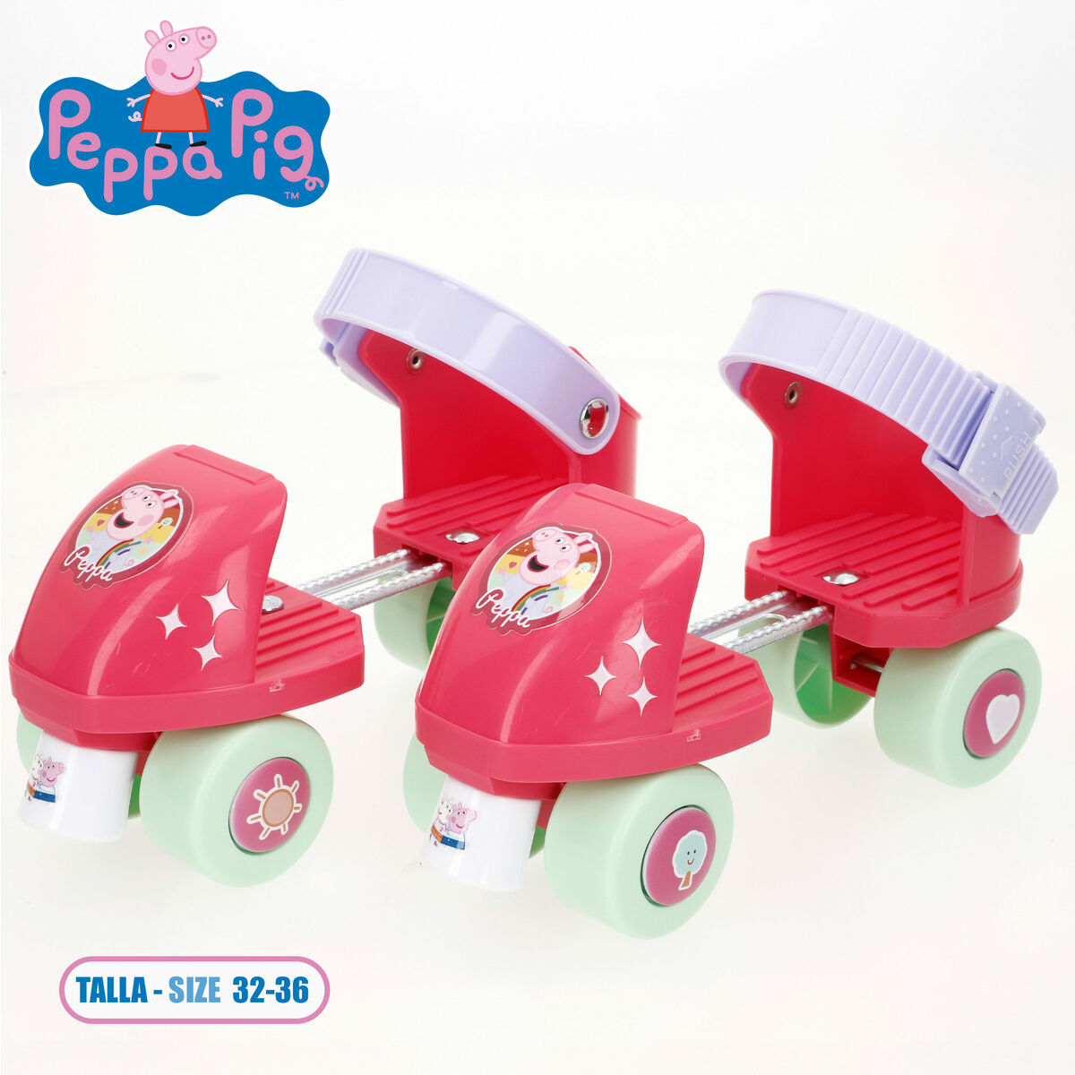 Pattini Peppa Pig (2 Unità)