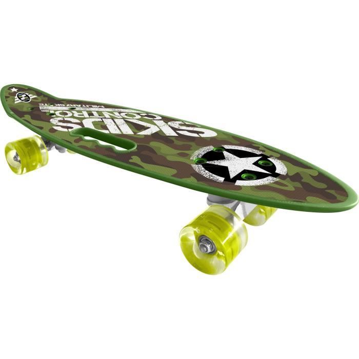 STAMP Skateboard 24 x 7 con impugnatura militare Skid Control