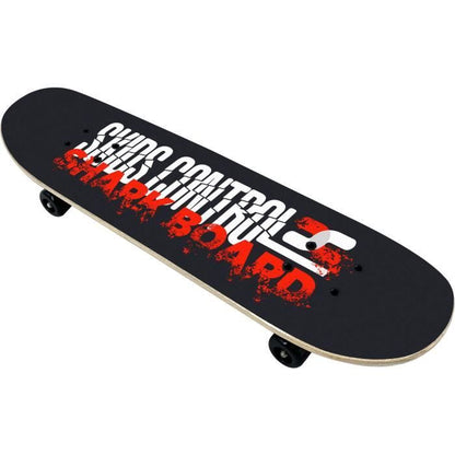 STAMP Skateboard 28 x 8 Shark Skid Control
